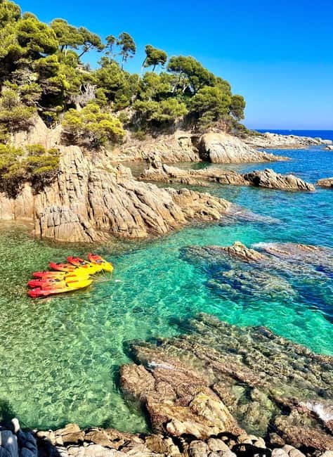From Barcelona: Costa Brava Kayak & Snorkel Tour with Picnic - Kayaking: 4 Hours of Coves, Caves, and Real Ocean Practice