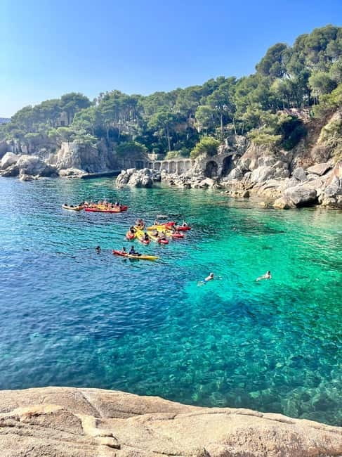 From Barcelona: Costa Brava Kayak & Snorkel Tour with Picnic - Picnic Lunch at S’Agaró and Beach Time You’ll Actually Use