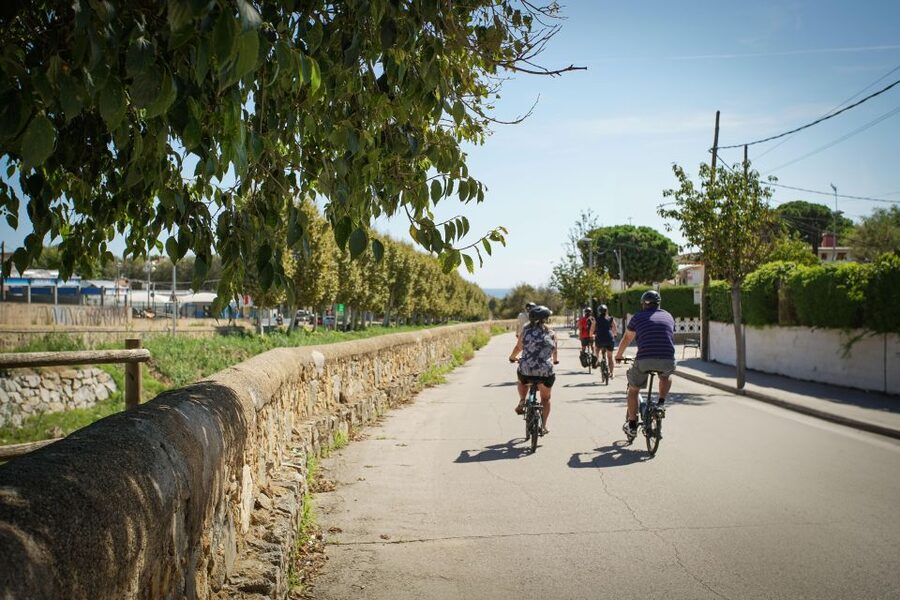 From Barcelona: E-Bike and Sailing Tour with Wine Tastings - Port Masnou transition: a quick bike segment, then the sea part begins