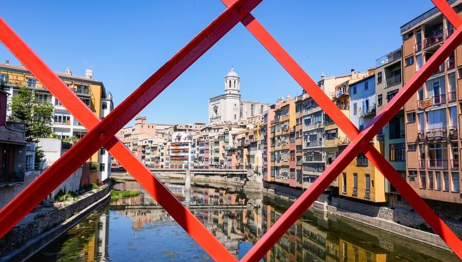From Barcelona: Girona Guided Tour & Dalí Museum in Figueres - Girona Cathedral, old walls, and a guided walk that gives the city a spine