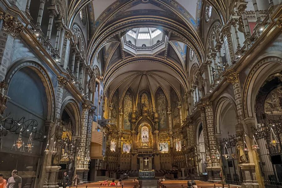 From Barcelona: Montserrat by Train, Cable Car and Cogwheel - The Monastery and Basilica Walk: What the Guide Actually Gives You