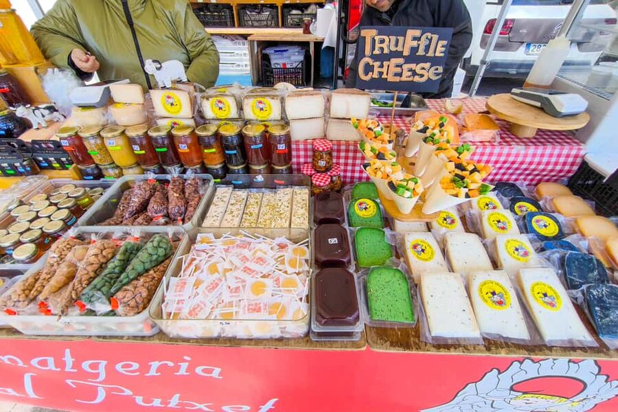 From Barcelona: Montserrat by Train, Cable Car and Cogwheel - Food Market Stop and the 1.5 Hours of Free Time