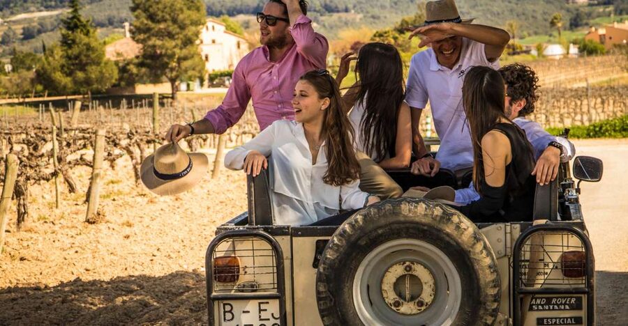 From Barcelona: Penedés Vineyards Tour by 4WD w/Wine & Cava - Pere Ventura Cava: tasting sparkling Catalonia in the right setting