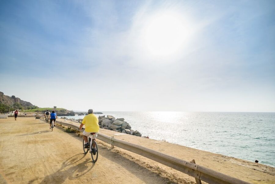 From Barcelona: Private Alella Wine Tour by Electric Bike - Beach break moments, seeing locals in El Masnou and beyond