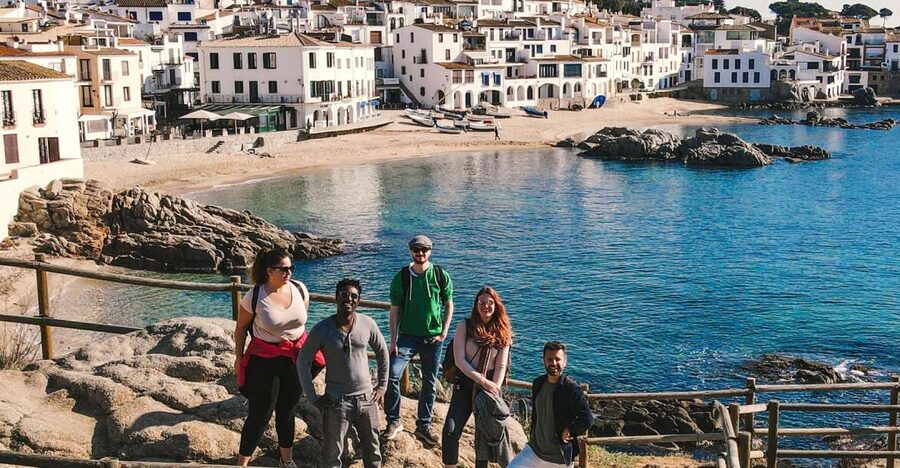 From Barcelona: Small Group to Girona and Costa Brava - Calella de Palafrugell: two hours for lunch, swimming, and sea-air calm