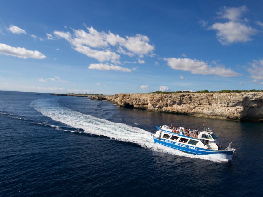 From Cala Galdana: 2-Hour Glass-Bottom Boat Trip - A 2-hour Menorca coast cruise that actually feels like value