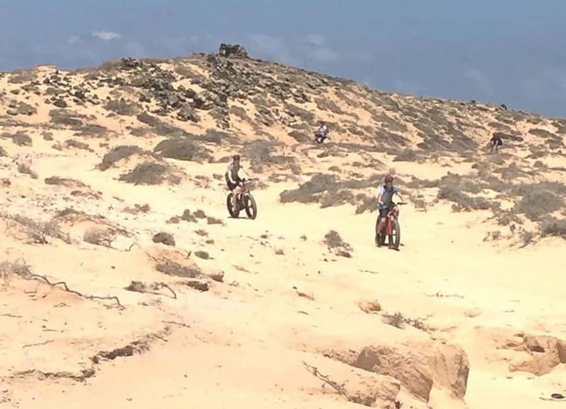 From Corralejo: Fuerteventura Guided E-Bike/E-scooter Tour - The Route Starts in Corralejo, Then Heads Into North Fuerteventura’s Volcano Zone