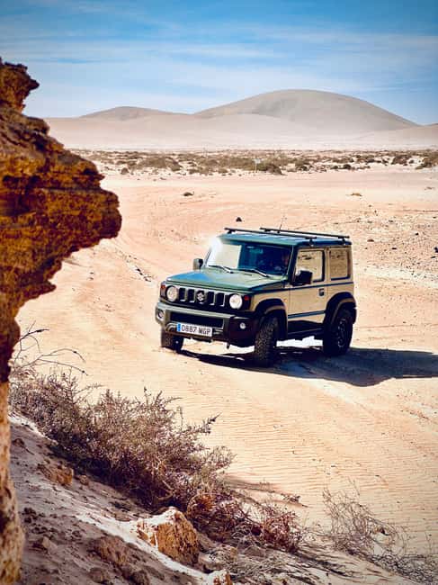 From Corralejo: Fuerteventura Self-Drive 4x4 Jeep Tour - What Happens Before You Hit the Tracks (Briefing at El Matorral)