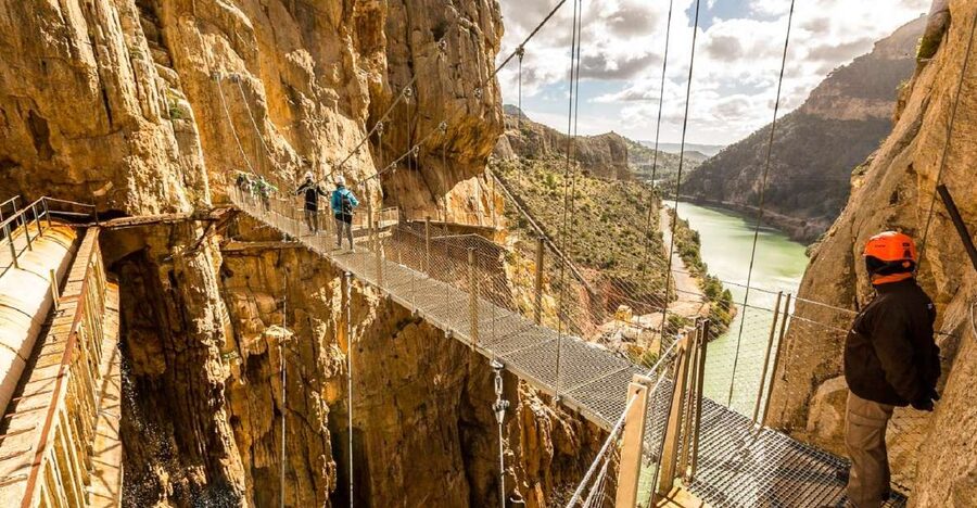 From Costa del Sol & Malaga: Caminito del Rey Guided Tour - From Costa del Sol to Ardales: the bus ride that sets the mood