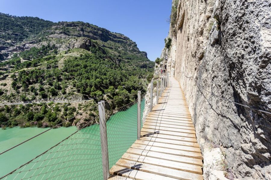 From Costa del Sol & Malaga: Caminito del Rey Guided Tour - Desfiladero de los Gaitanes: the canyon views that make it feel real