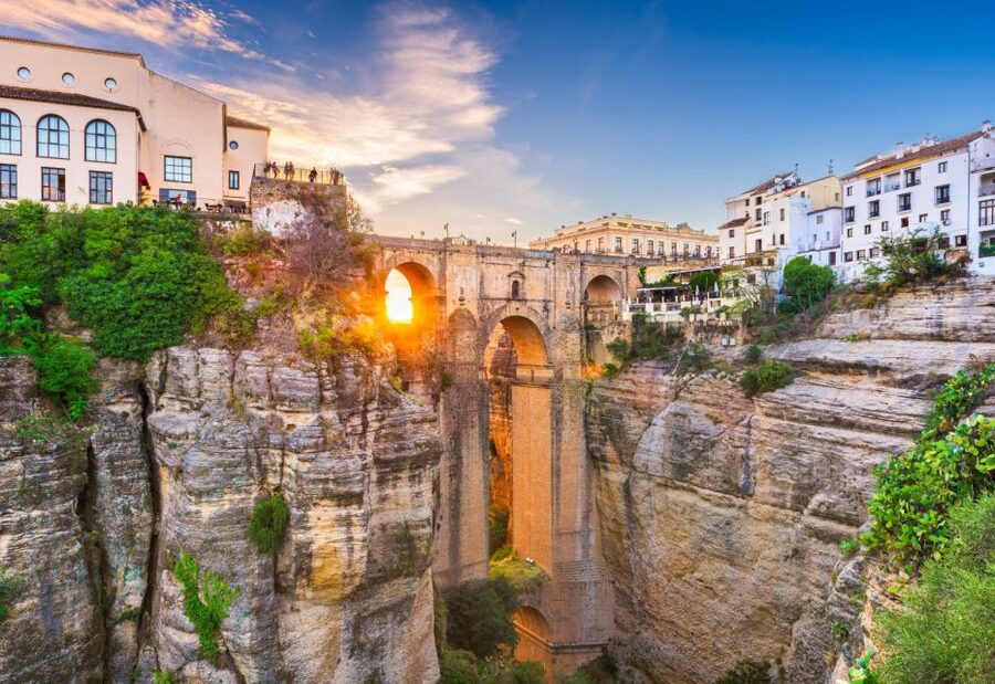 From Costa del Sol: Ronda Village Tour w/ Maestranza Ticket - The guided walking tour: old town landmarks you can actually place