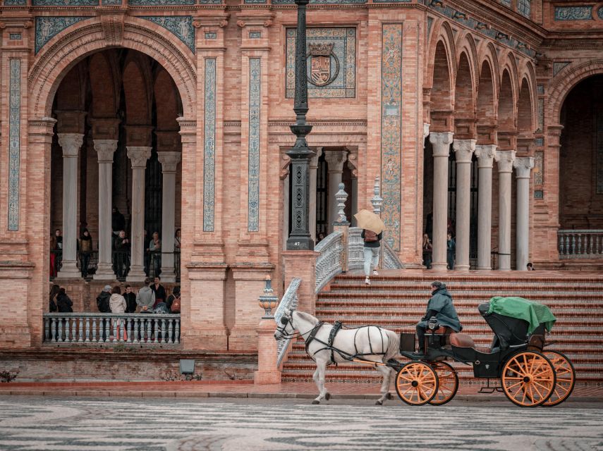 From Costa del Sol: Seville Day Trip - The quick breakfast stop and first panoramic views