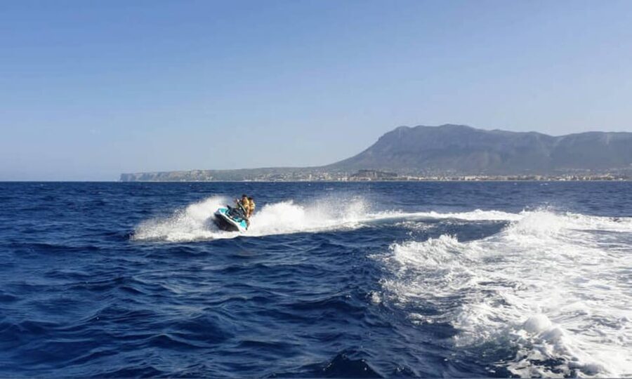 From Dénia/Jávea: Cala Blanca Boat Trip with Jet Ski & Lunch - Jet Ski With an Instructor: Adrenaline That Feels Managed