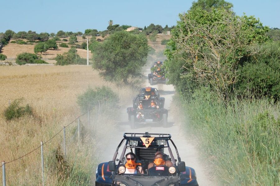 From East Mallorca: Guided Beach and Mountain Buggy Tour - The Route: Cala Mandia, Felanitx, San Salvador, Cala Murada, Back