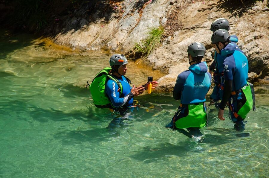 From Granada: Rio Verde Canyoning Tour with Lunch - The 45-minute walk plus safety briefing, where the day gets real