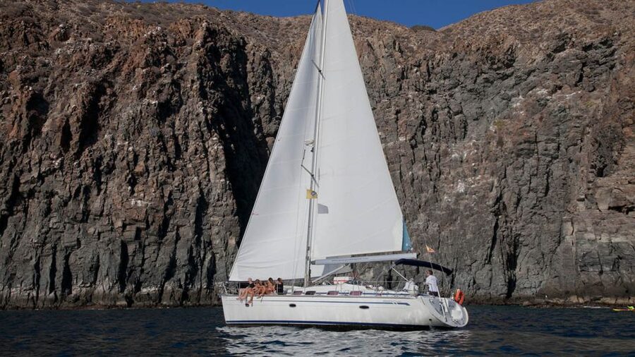 From Los Gigantes: Whale Watching Sailboat Cruise - Homemade tapas onboard after swimming: a small meal done right