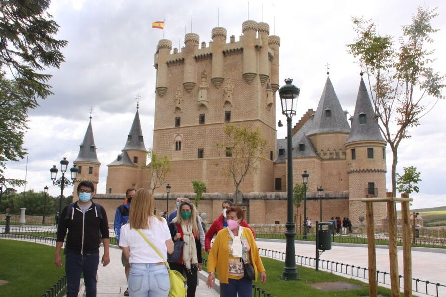 From Madrid: Avila and Segovia Full-Day Tour - Basilica of San Vicente exterior and the Santa Teresa area