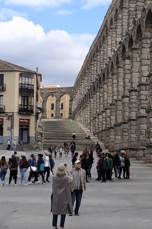 From Madrid: Half-Day or Full-Day Trip to Segovia - Plaza Mayor and the Old Town walk you can actually follow