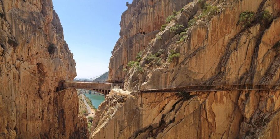 From Málaga: Caminito del Rey Small-Group Tour with Picnic - The van ride through citrus country and Sierra de Alcaparaín
