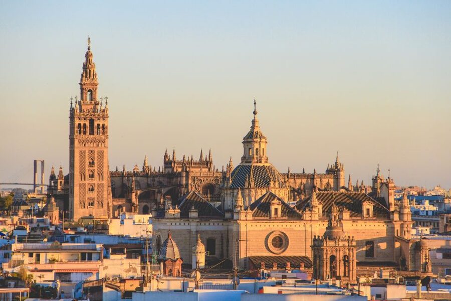 From Malaga: Seville Day Trip and Optional Monument Tickets - Plaza de España and the panoramic route that sets your bearings