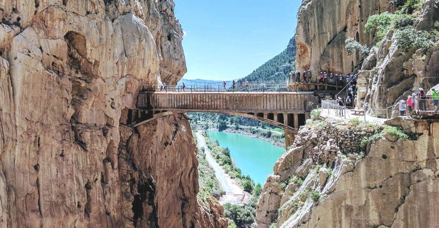From Marbella or Estepona: Caminito del Rey Guided Day Trip - Caminito del Rey’s real payoff, walking above El Chorro’s gorge