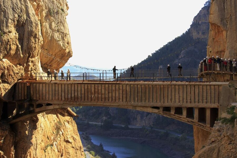 From Marbella or Estepona: Caminito del Rey Guided Day Trip - Álora or Ardales after the walk, white village time you can actually use