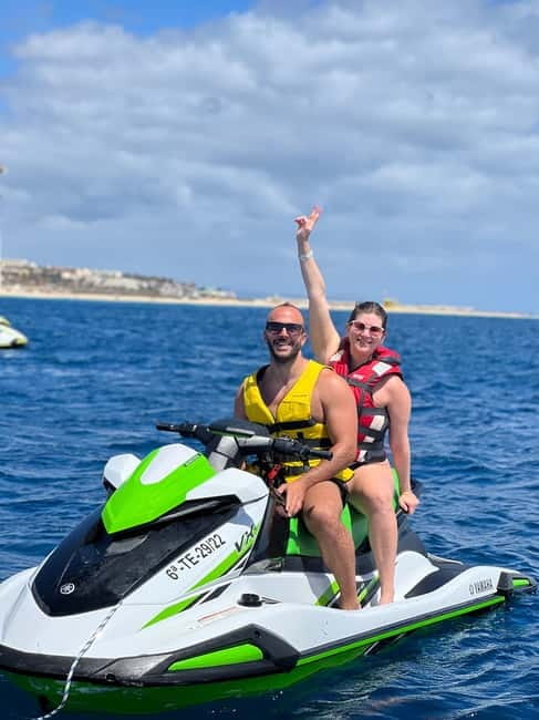 From Morro Jable: Jet Ski Adventure Tour (without license) - Jet ski speed in Morro Jable, no license required