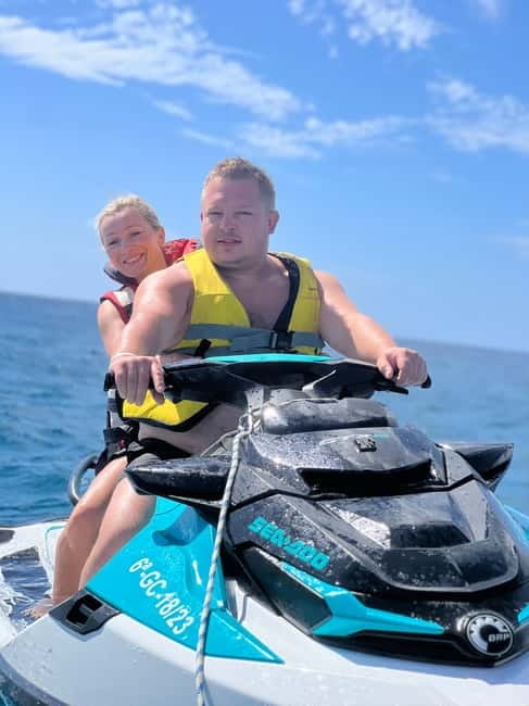 From Morro Jable: Jet Ski Adventure Tour (without license) - Speed runs, flying fish, and what to bring for comfort