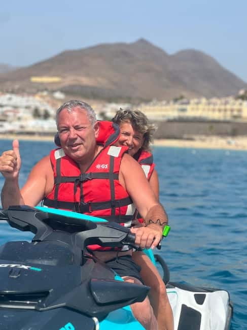 From Morro Jable: Jet Ski Adventure Tour (without license) - Staff quality is the real selling point here