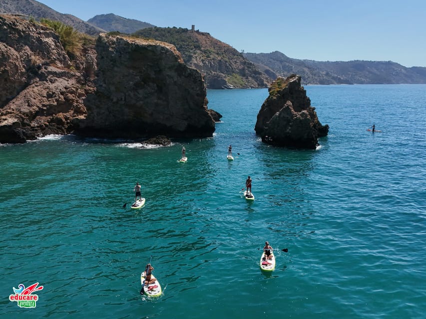 From Nerja: Guided Paddle Surf Cliffs and Maro Waterfall - Acantilado caves and the best way to explore them