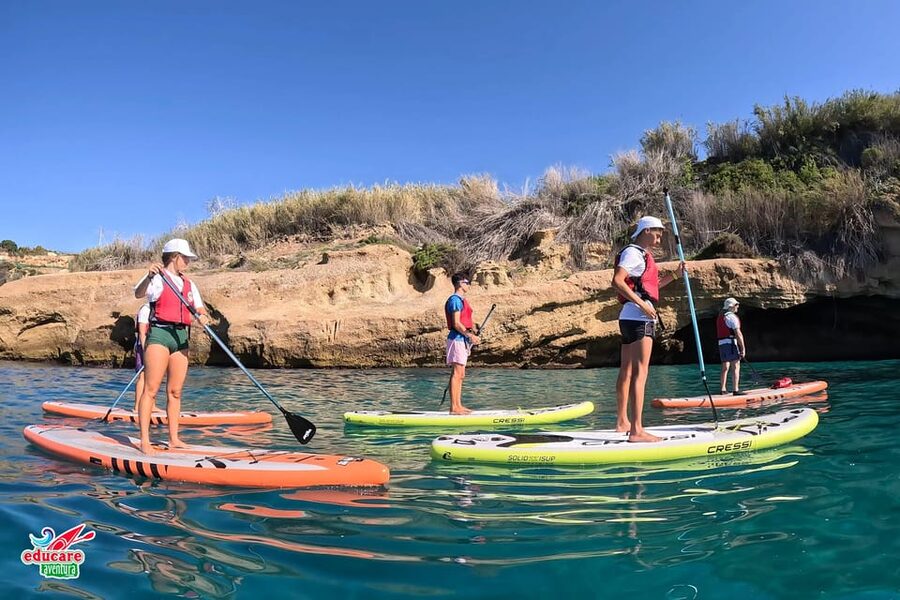 From Nerja: Guided Paddle Surf Cliffs and Maro Waterfall - Snorkeling for corals, fish, and rock formations