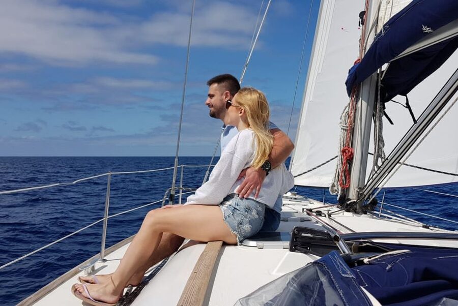 From Puerto de Mogán: Sailboat Trip with Food and Drinks - Key highlights at a glance