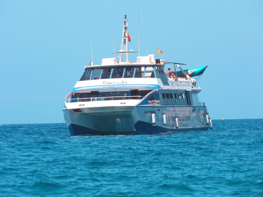 From Puerto Rico: Boat trip along the coast w/ Food & Drinks - Water sports, snorkeling, and optional add-ons on board