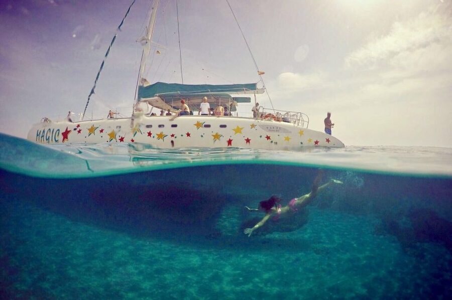 From Roses: Sailing Catamaran Cruise to Medes Islands - The Medes Natural Park stops: Cala Montgó or Illa Pedrosa