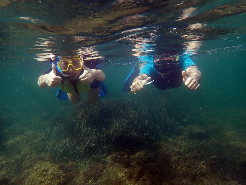 From Santa Pola: Snorkel Trip in Tabarca Island - Learning the mask and tube: the first-timer advantage