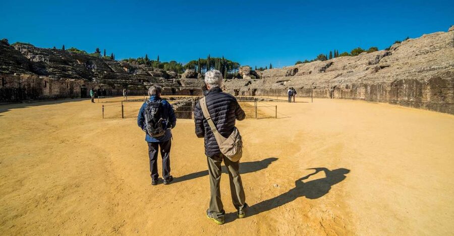 From Seville: Italica Roman City Tour - Italica on foot: old streets, houses, and public buildings