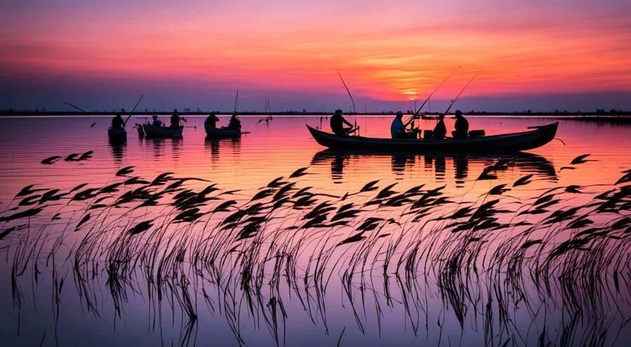 From Valencia: Albufera Natural Park with Sunset Boat Tour - The one-hour walk through wetland edges and El Saler dunes