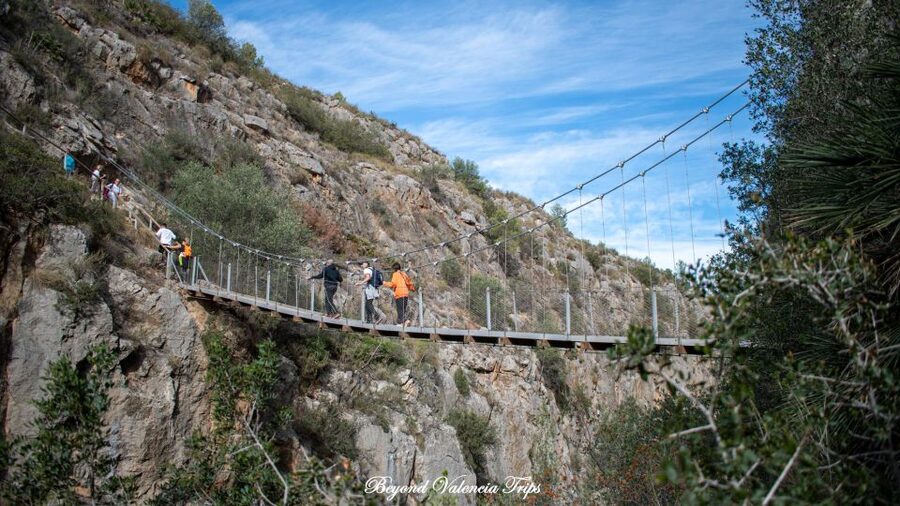 From Valencia: Chulilla, Turia Canyon, Hanging bridges... - Chilling in the river and pools, without turning it into a mud mission