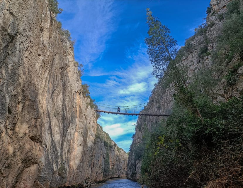 From Valencia: Chulilla, Turia Canyon, Hanging bridges... - The 7-hour flow: how the day is paced
