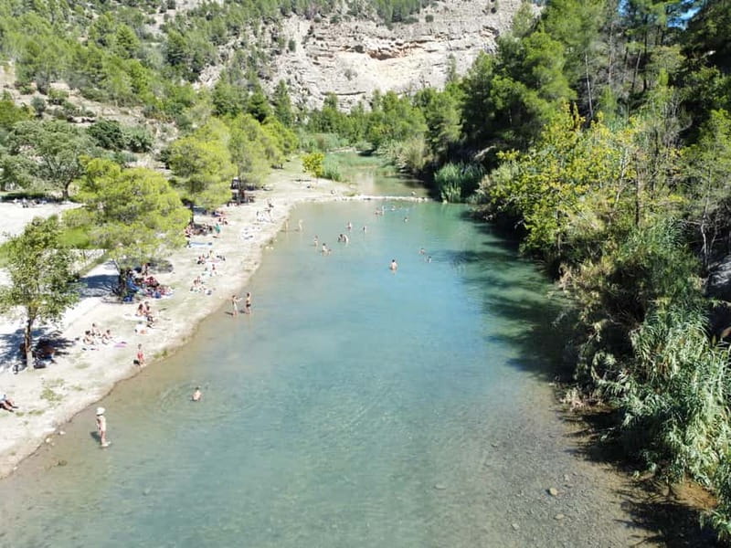 From Valencia: Hot Springs + Waterfalls + Surprise Stop - Montanejos Hot Springs: 25°C Water, Blue Flag Calm, and Real Swim Time