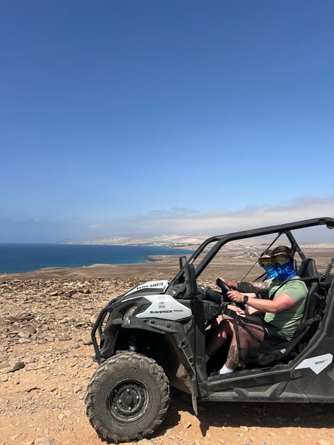 Fuerteventura: 4x4 buggy Can Am adventure east to west - Entering the world of Costa Calma to Jandia 4x4 buggies