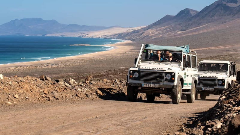 Fuerteventura: Cofete Beach Jeep Safari - Morro Jable to the Mirador del Viento: your first big view hit