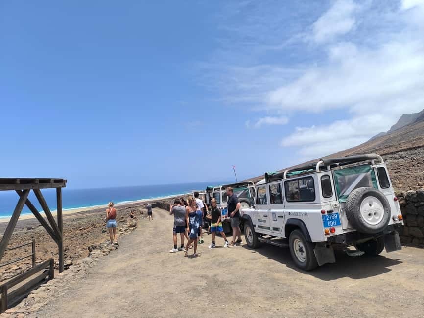 Fuerteventura: Jeep Safari Cofete & Punta Jandia Lighthouse - Cofete Beach for 45 minutes: 14 km of gold sand, no city noise