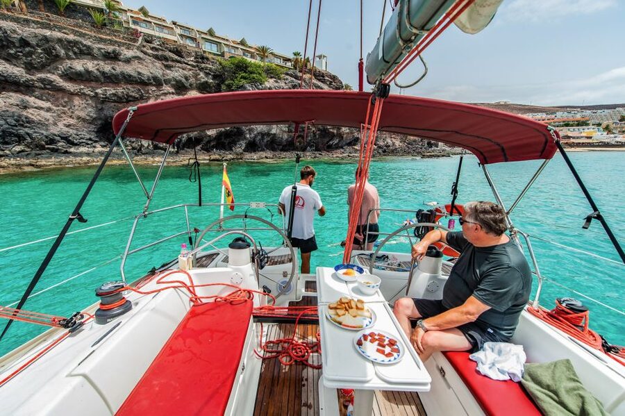 Fuerteventura: Sailing with Snorkeling and Dolphin Watching - Wind Jackets Matter, and the Boat Can Lean