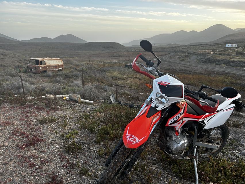 Fuerteventura south: enduro trips on motocycle/lic. B,A1&2,A - Gear you get, and the one thing you may need to buy