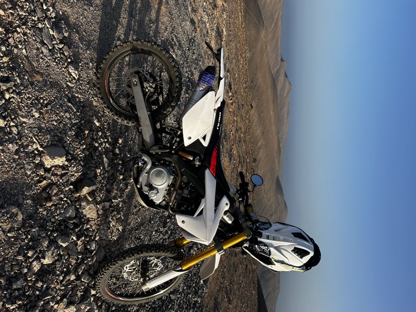 Fuerteventura south: enduro trips on motocycle/lic. B,A1&2,A - Training with Michal: confidence first, adrenaline second