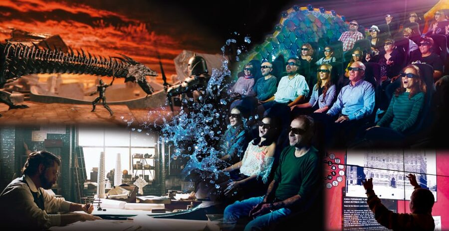 Gaudí Experiència Barcelona Admission Ticket - The 4D and AR show: how the effects tell Gaudí’s nature story