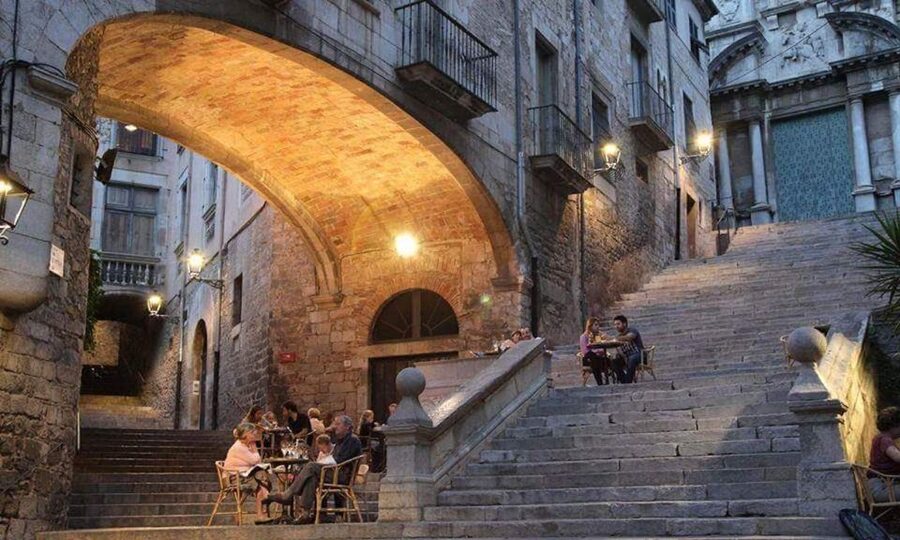 Girona: Game of Thrones Small Group Tour - Cathedral of Santa Maria and the baroque façade moment