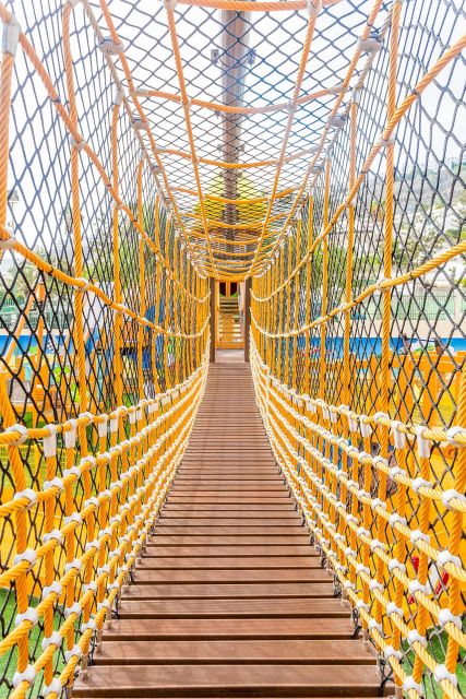 Gran Canaria: Angry Birds Activity Park Entry Ticket - Parkour, trampolines, zip lines, and scooter ramps for big energy