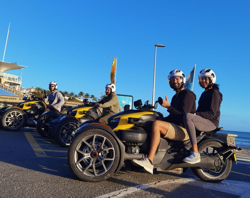 Gran Canaria: Can-Am Ryker 3-Wheel Motorcycle / Buggy / Quad - What the ride feels like, and how to stay comfortable for 3 hours